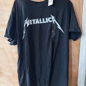 Metallica Black Short Sleeve T-Shirt for Men